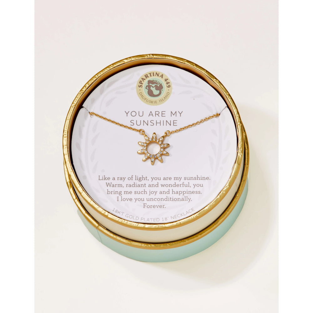 Spartina Sea La Vie 18" Necklace - Sunshine/Sun