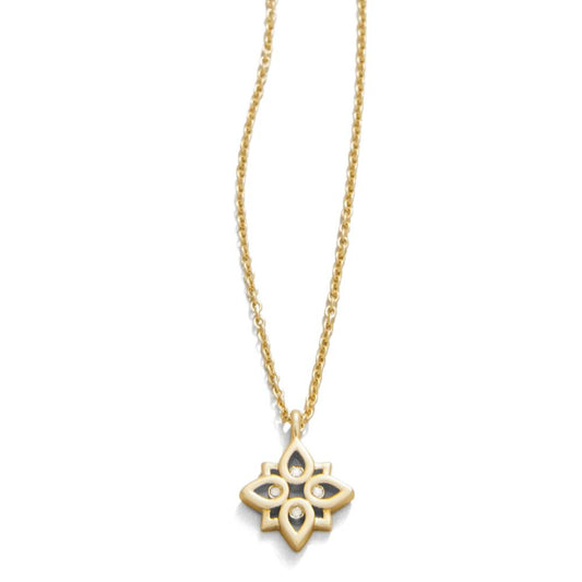 Spartina Sea La Vie 18" Necklace - Never Give Up/Lotus