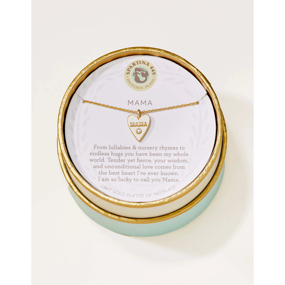 Sea La Vie 18" Necklace - Mama/Heart