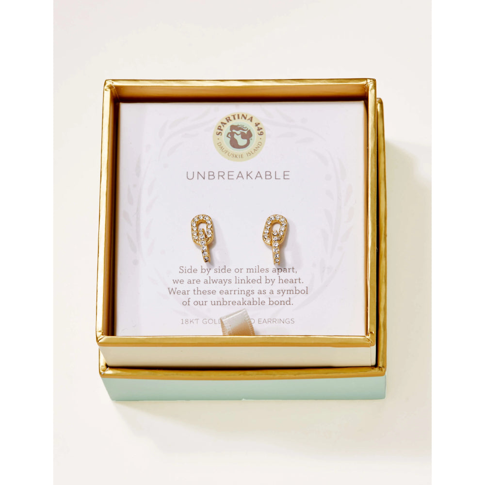 Sea La Vie Unbreakable/Links Stud Earrings