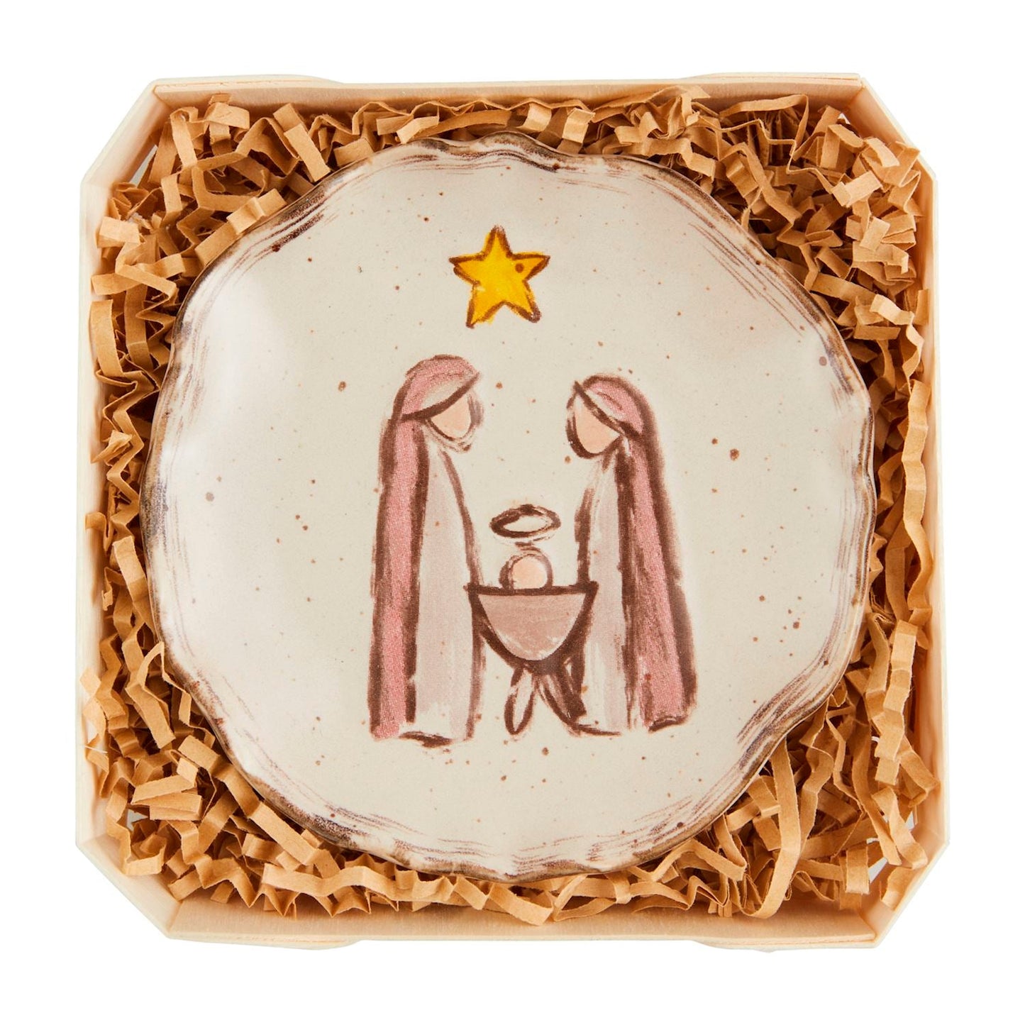 Mud Pie Nativity Trinket Dish