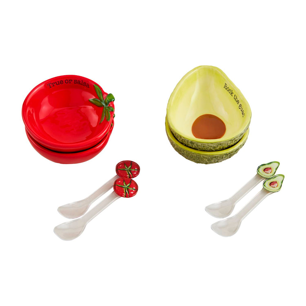 Mud Pie Fiesta Tidbit Plate