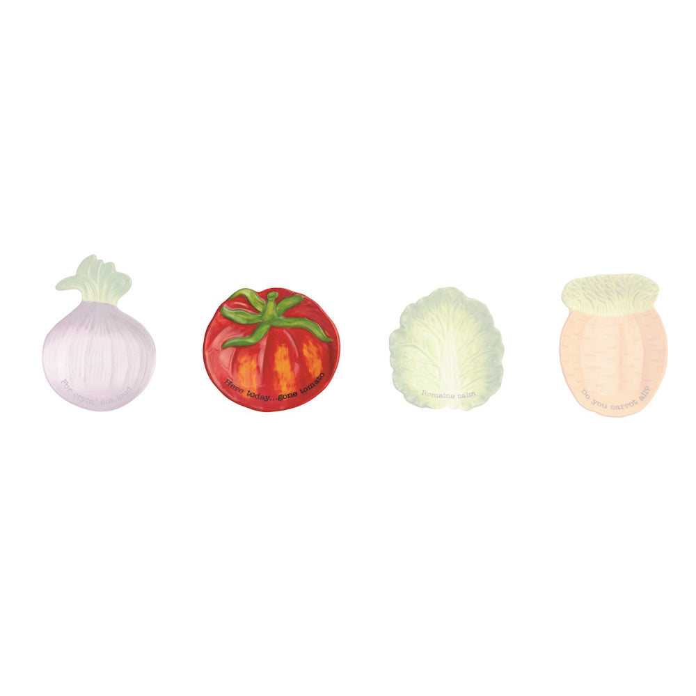 Mud Pie Veggie Tidbit Plates