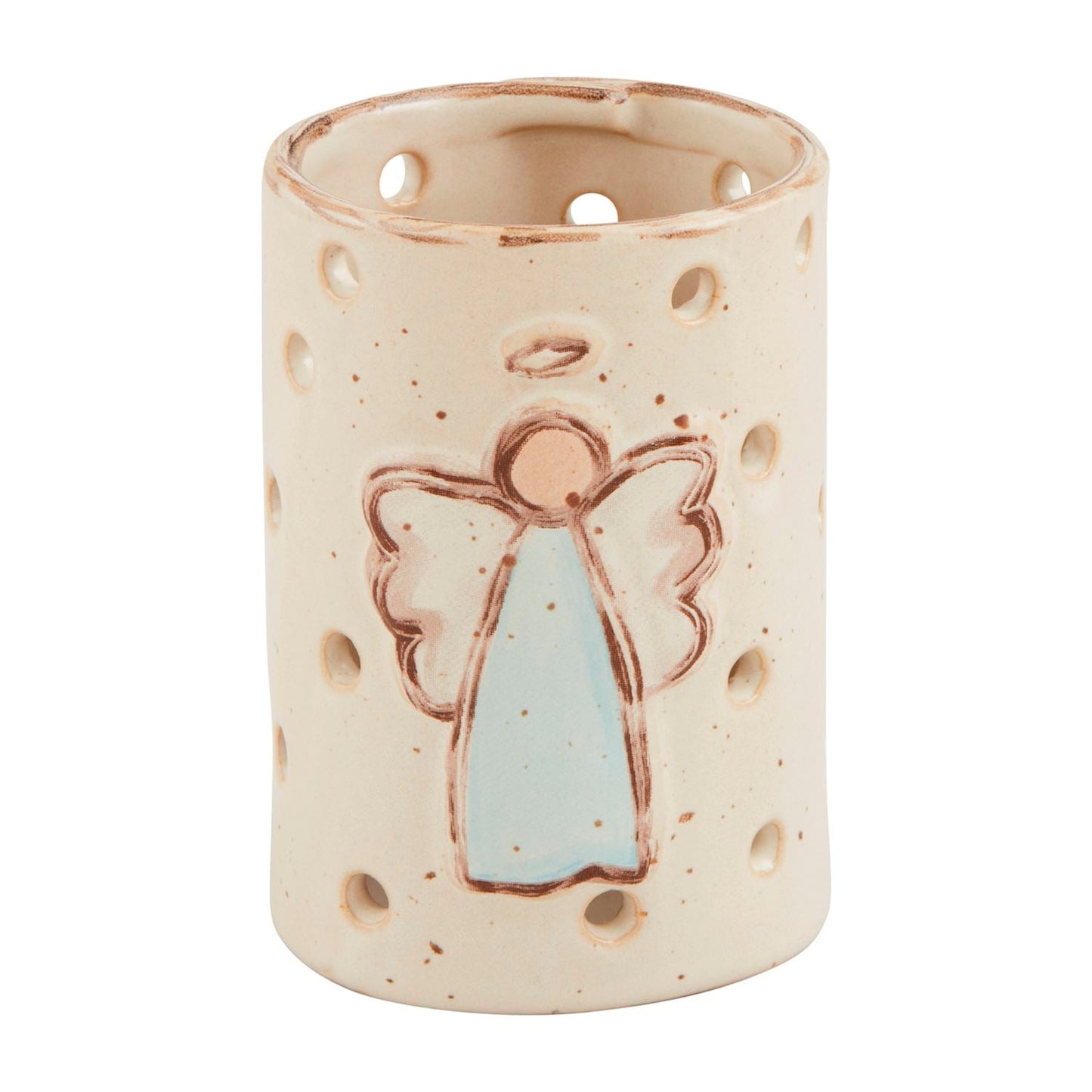 Mud Pie Farmhouse Angel Votive