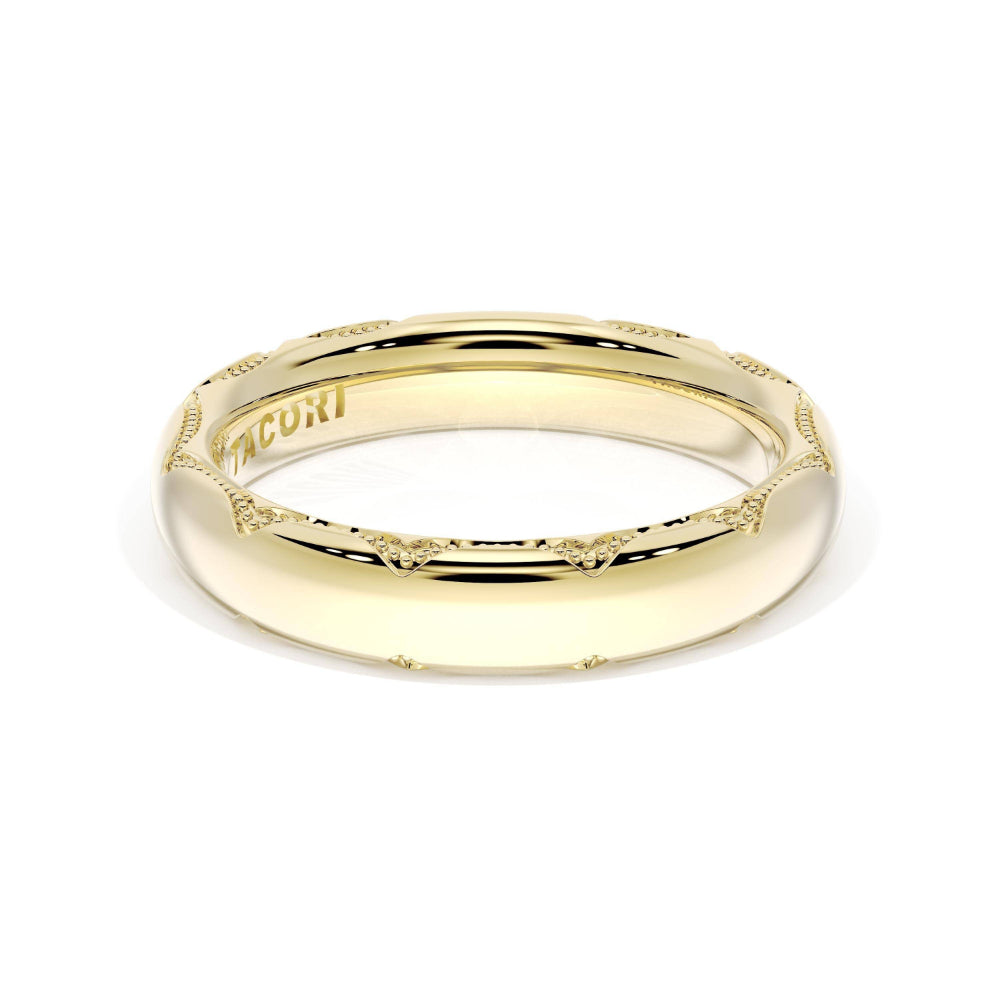 Tacori 18k Gold Founder's Collection High Polish Wedding Band