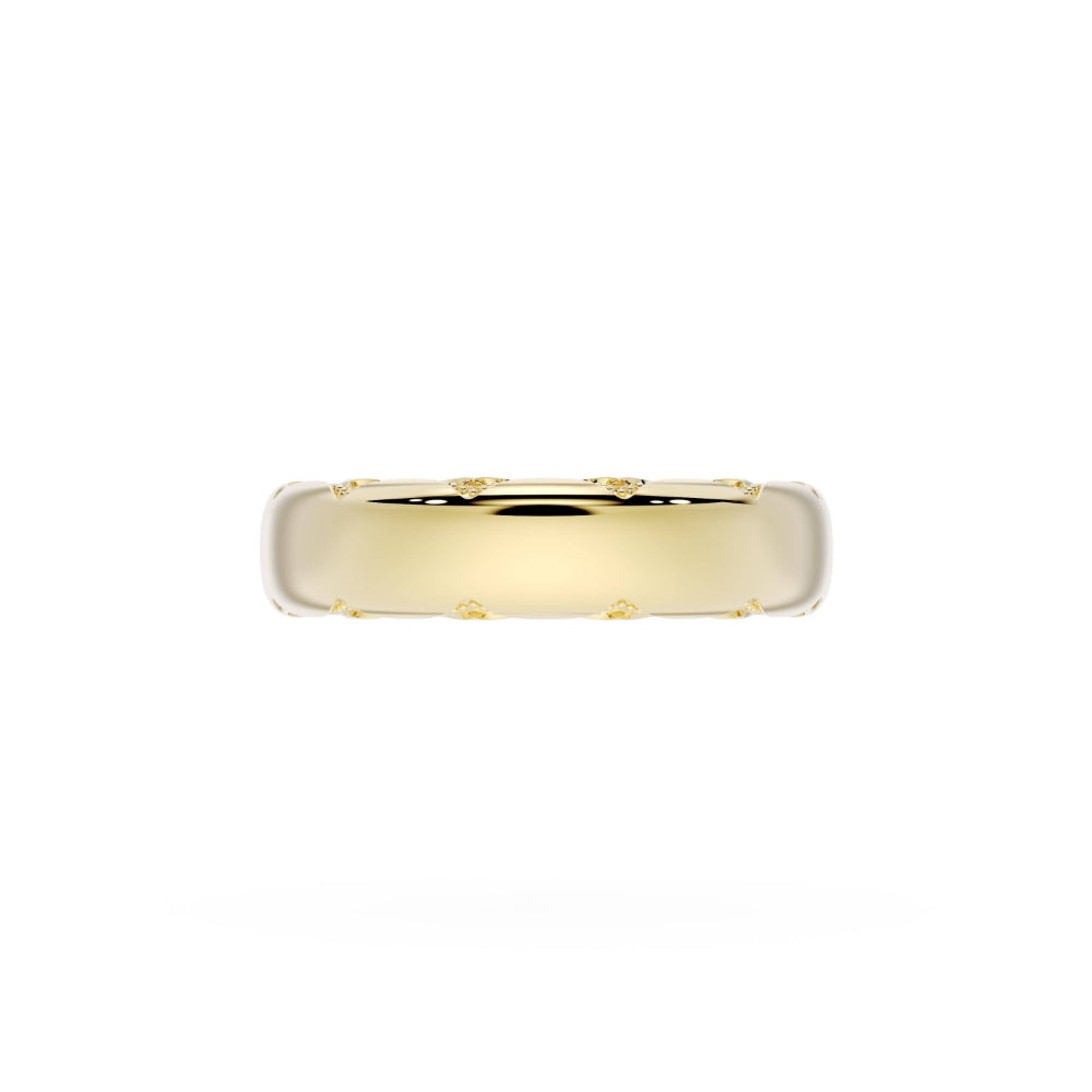 Tacori 18k Gold Founder's Collection High Polish Wedding Band