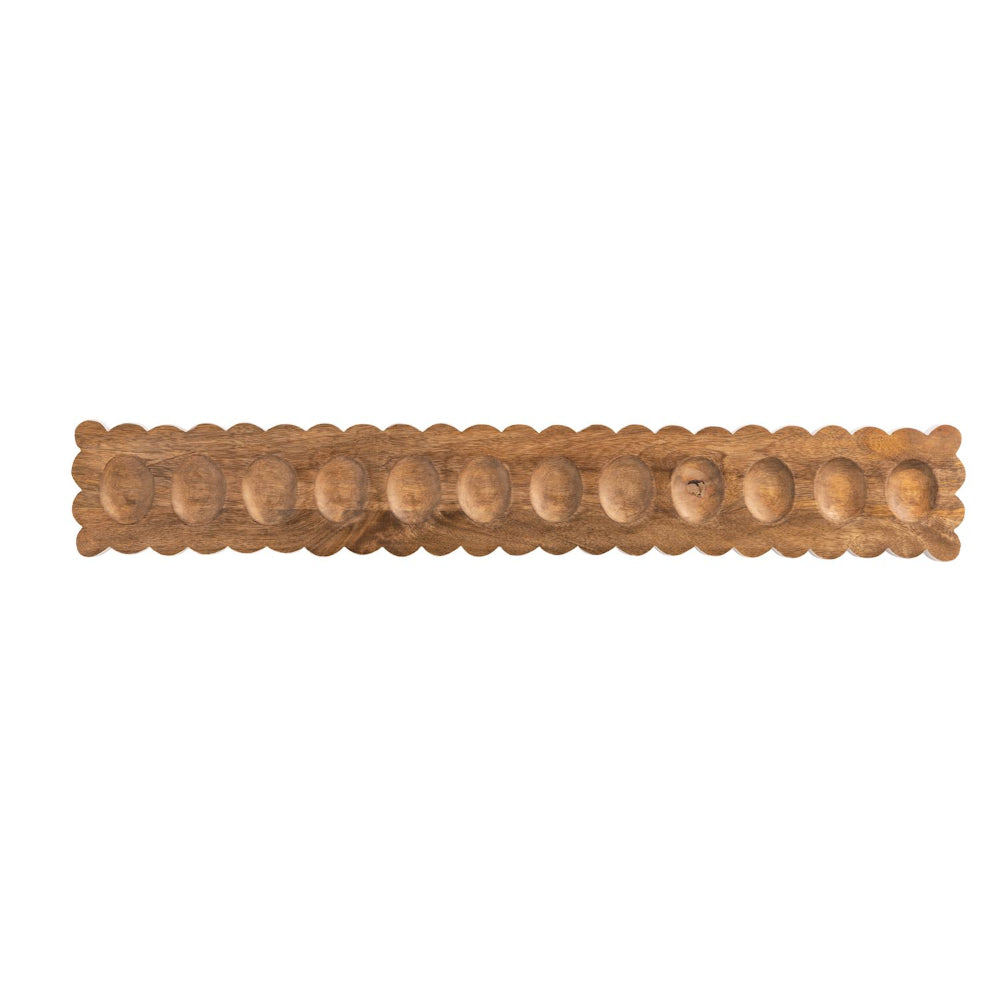 Mud Pie Wooden Deviled Egg Serving Board