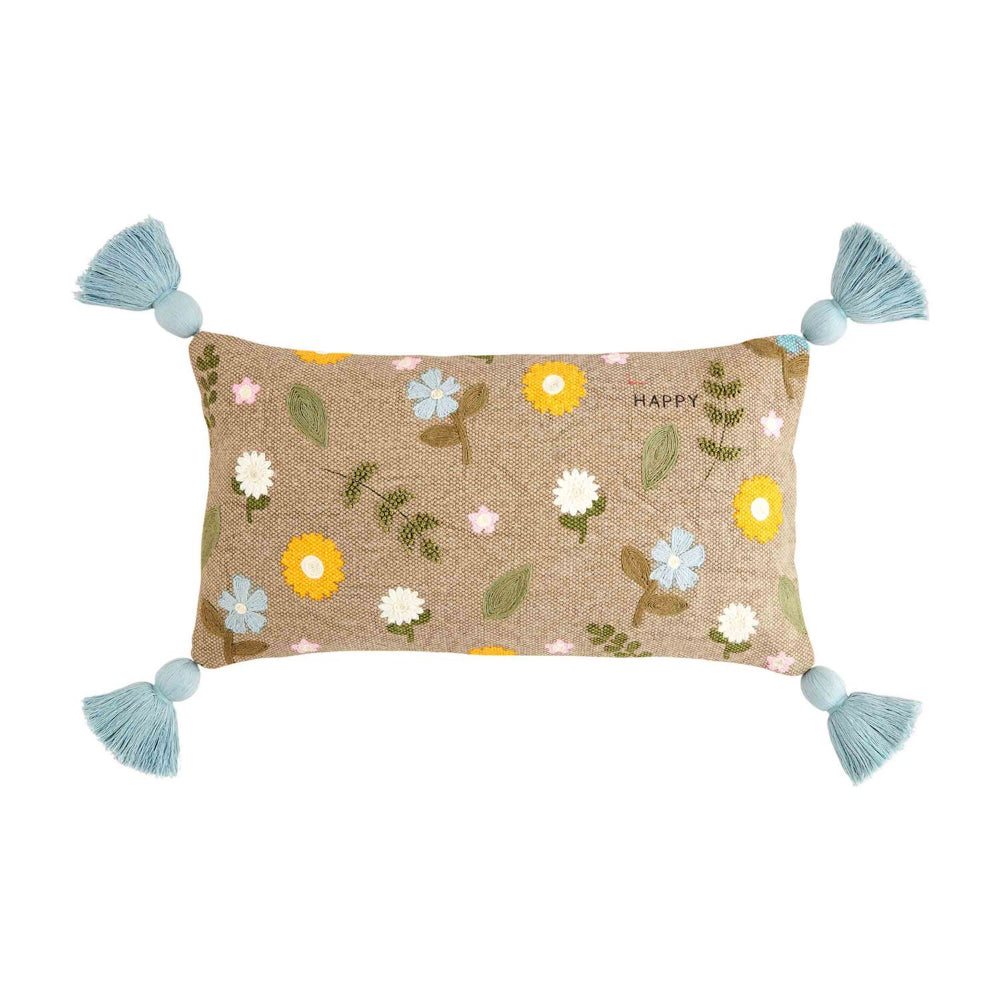 Mud Pie Floral Pillow