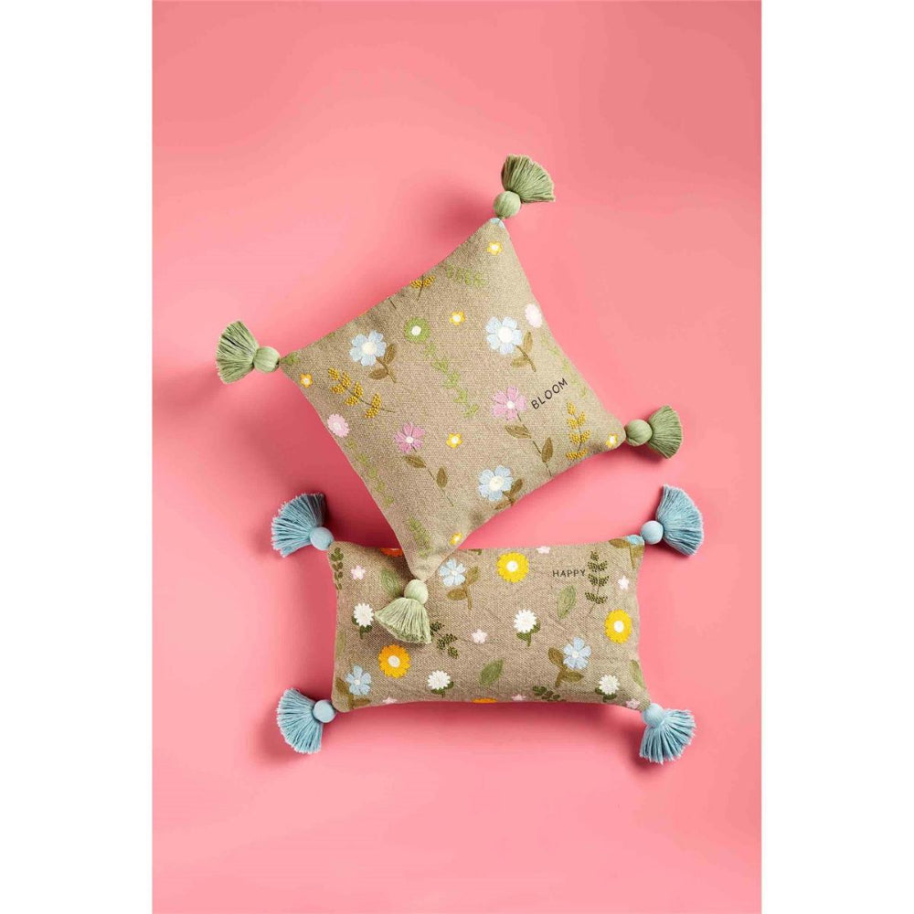 Mud Pie Floral Pillow