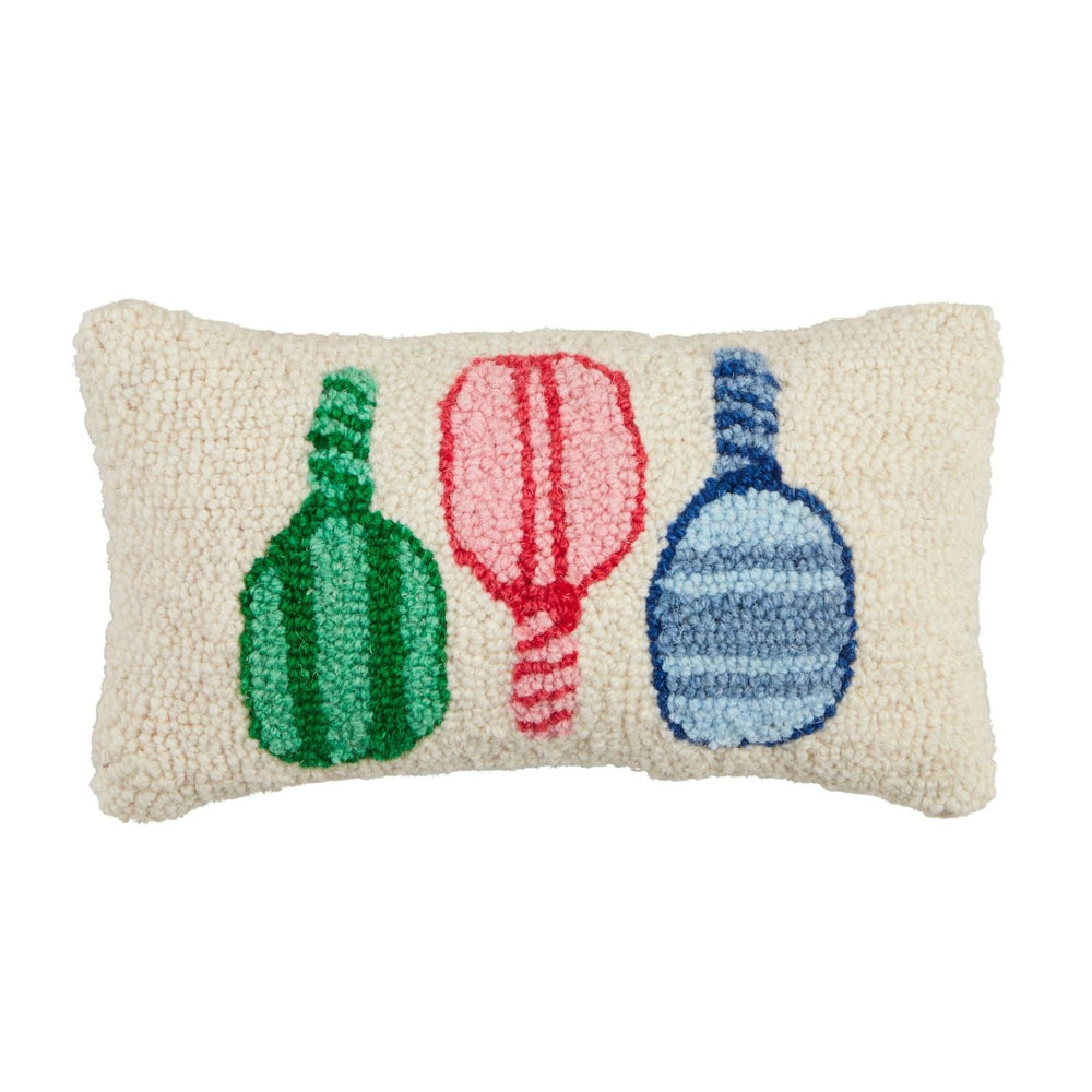 Mud Pie Sport Mini Hooked Pillow