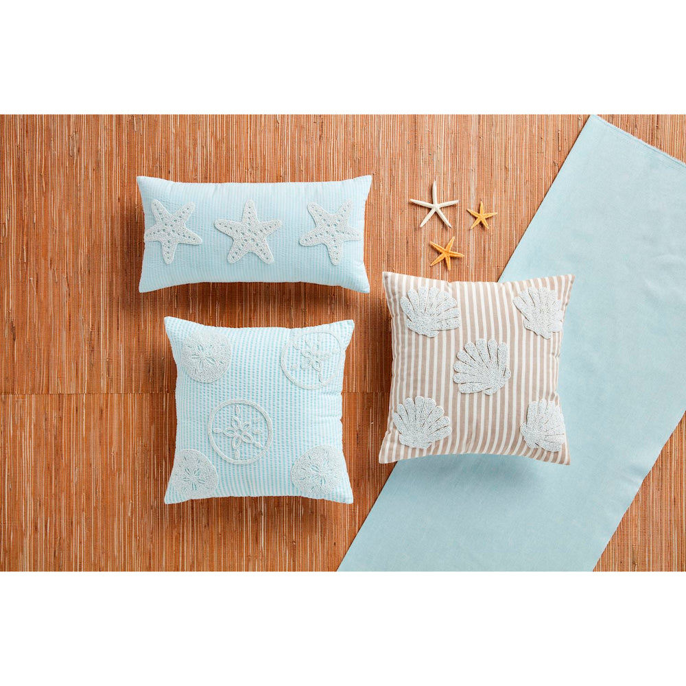 Mud Pie Sea Beaded Pillows