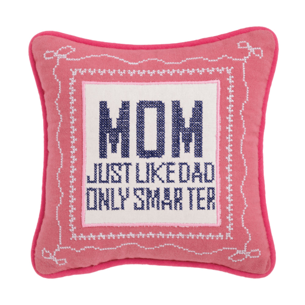 Mud Pie Mom Needlepoint Pillows