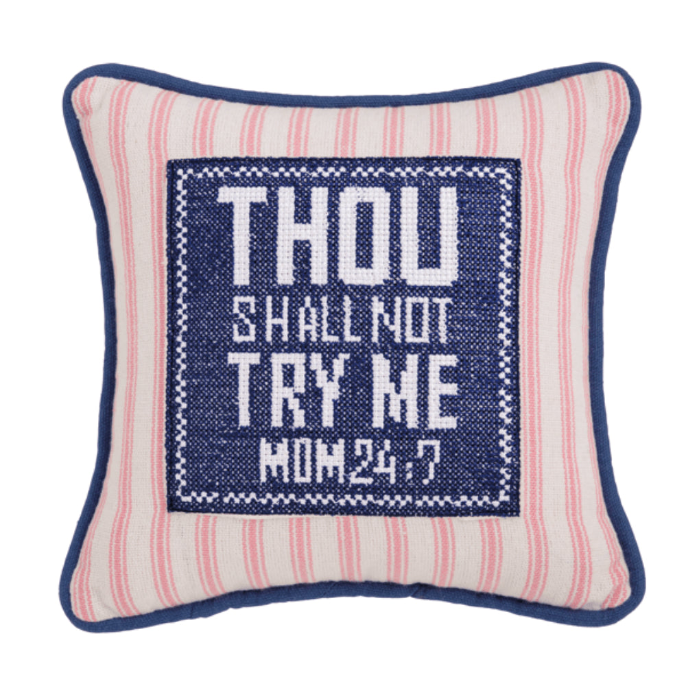Mud Pie Mom Needlepoint Pillows