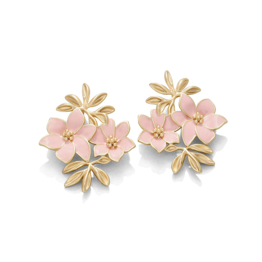 Spartina Pink Azalea Earrings