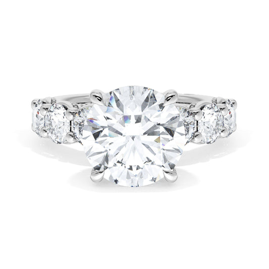 Tacori 18k Gold Founder's Collection Round Solitaire Engagement Ring
