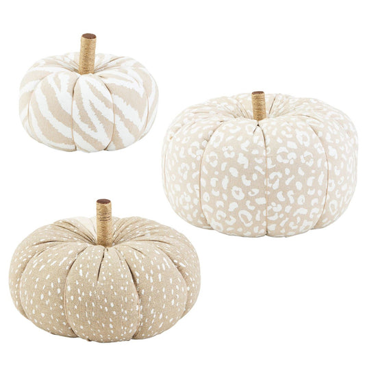 Mud Pie Animal Print Pumpkins