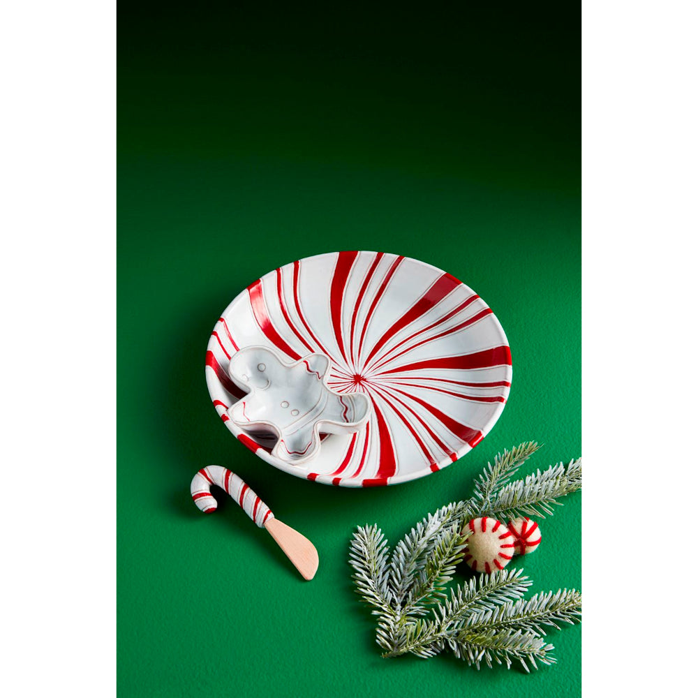 Mud Pie Peppermint Chip & Dip Set
