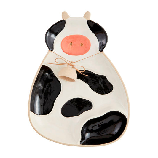 Mud Pie Cow Chip & Dip Server