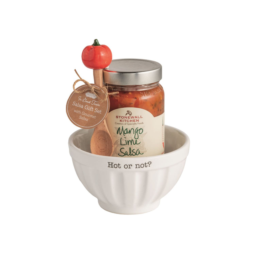 Mud Pie Salsa Bowl Gift Set