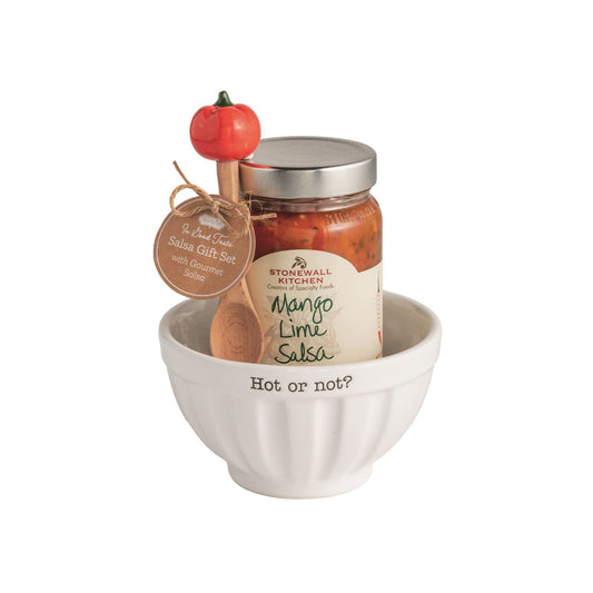Mud Pie Salsa Bowl Gift Set