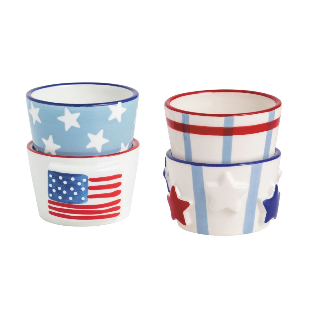 Mud Pie Americana Ramekins