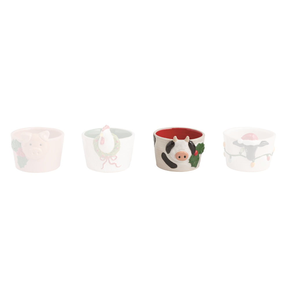 Mud Pie Farm Christmas Animal Tidbits