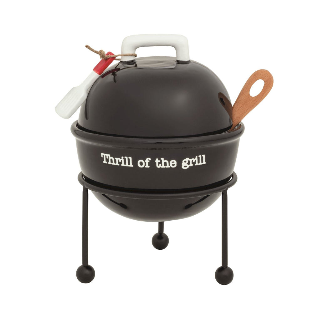 Mud Pie Grill Shaped Tidbit