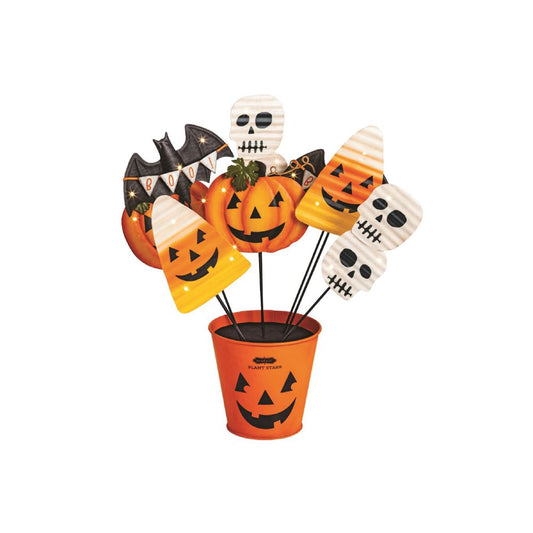 Mud Pie Halloween Plant Stakes