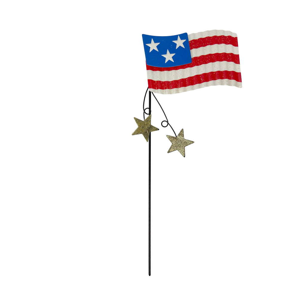 Mud Pie Americana Plant Stakes