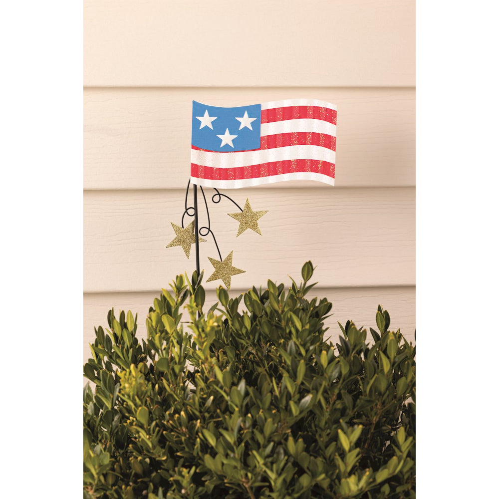 Mud Pie Americana Plant Stakes