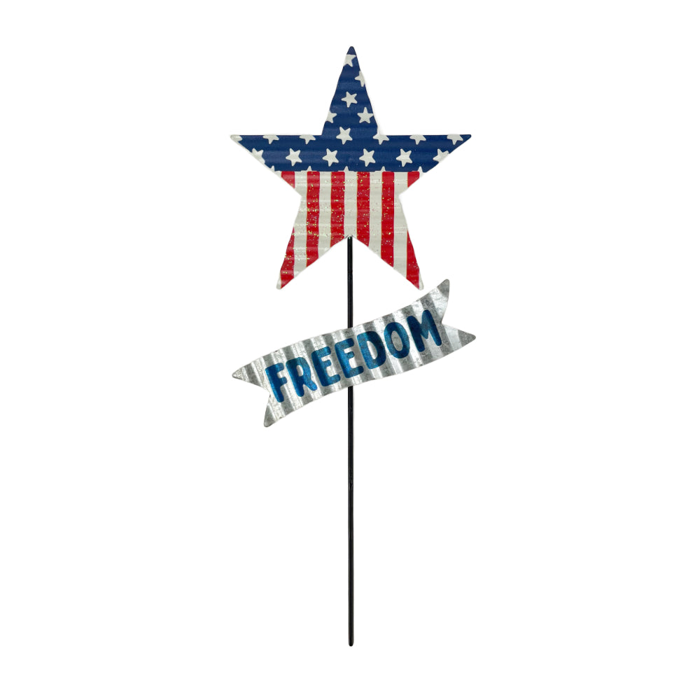 Mud Pie Americana Plant Stakes