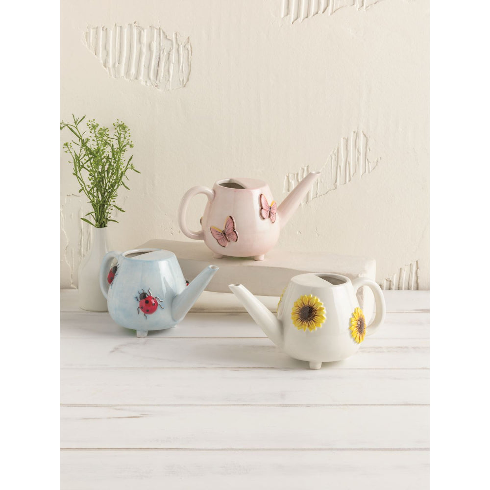 Mud Pie Small Ceramic Watering Cans