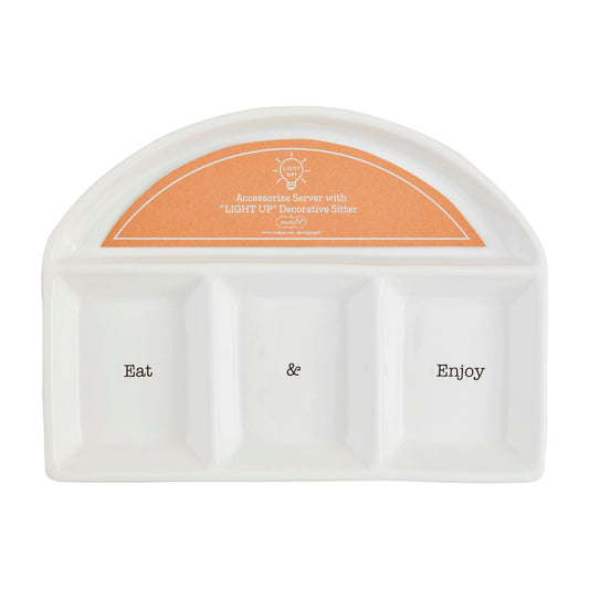 Mud Pie  Eat & Enjoy Accessory Platter