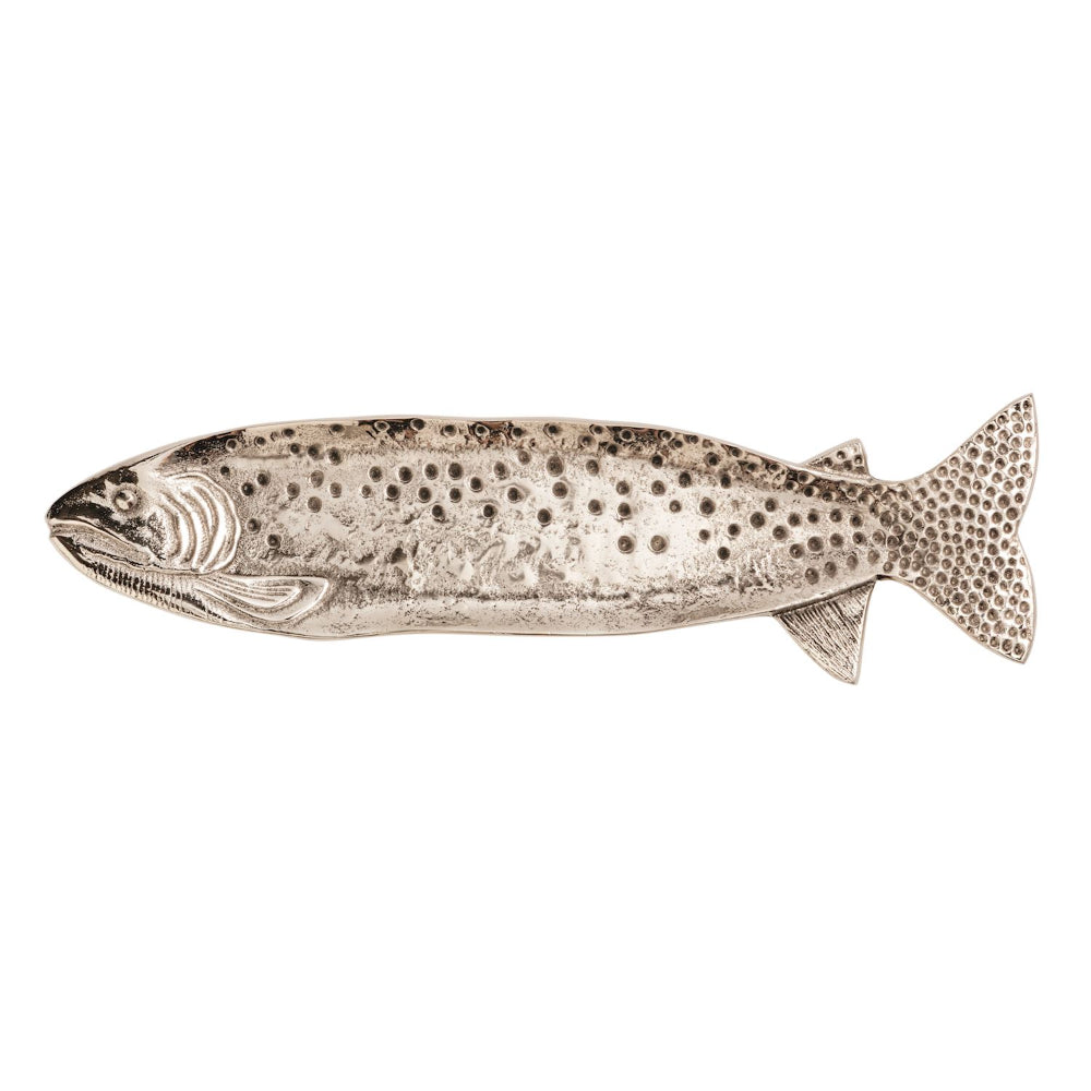 Mud Pie Trout Metal Tray