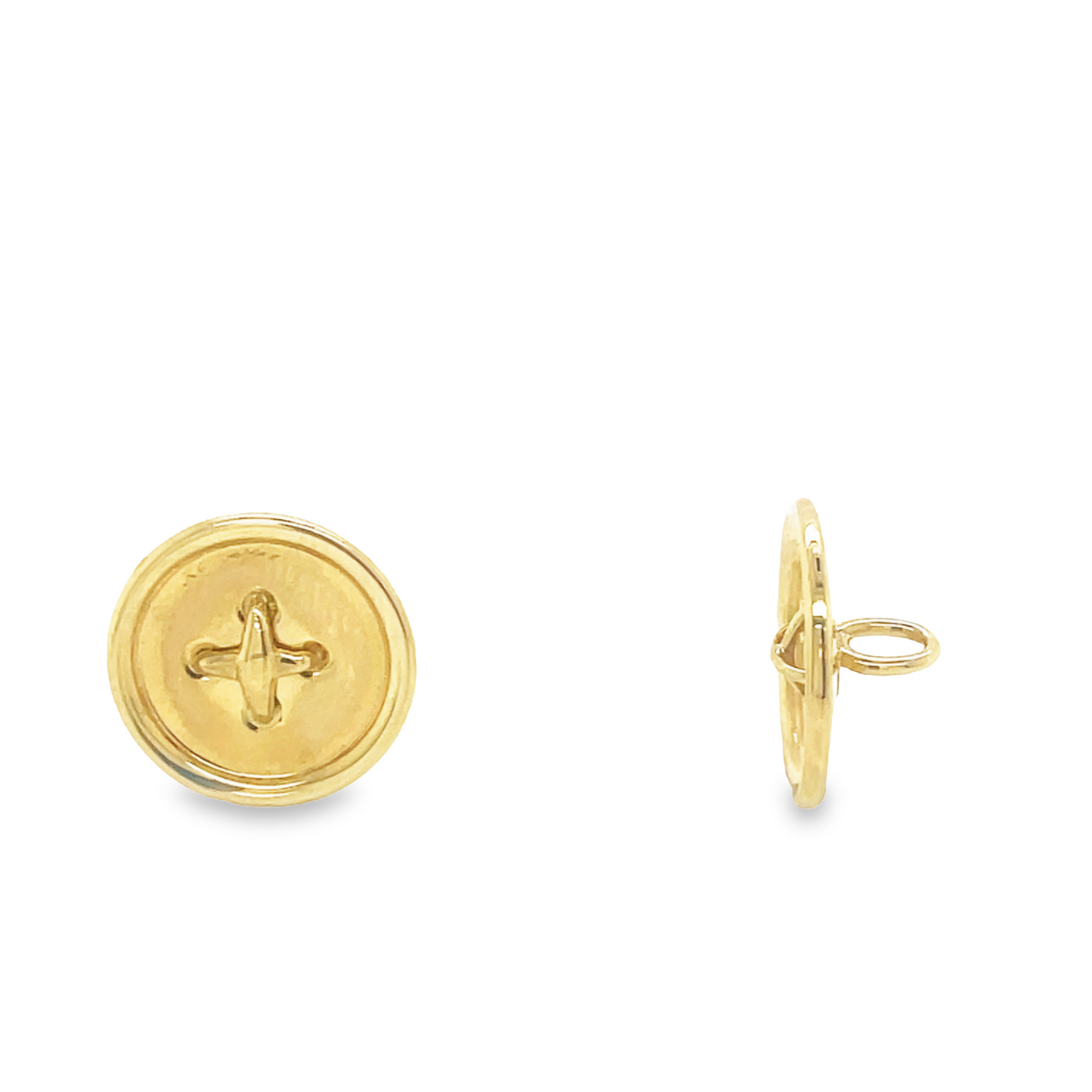Estate Tiffany & Co 18k Yellow Gold Button Set