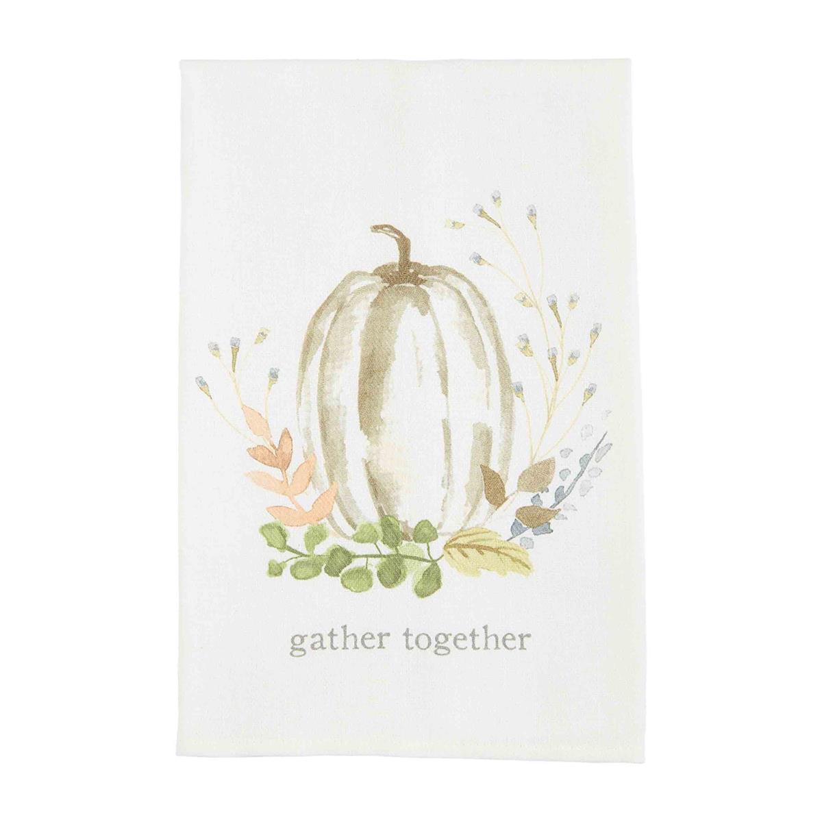 Mud Pie Gather Watercolor Towels