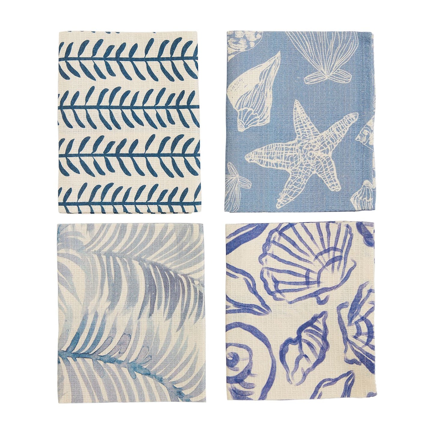 Mud Pie Blue & White Sea Towels