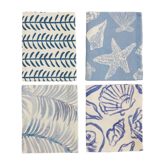 Mud Pie Blue & White Sea Towels