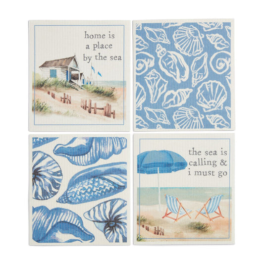 Mud Pie Sea Dishcloths