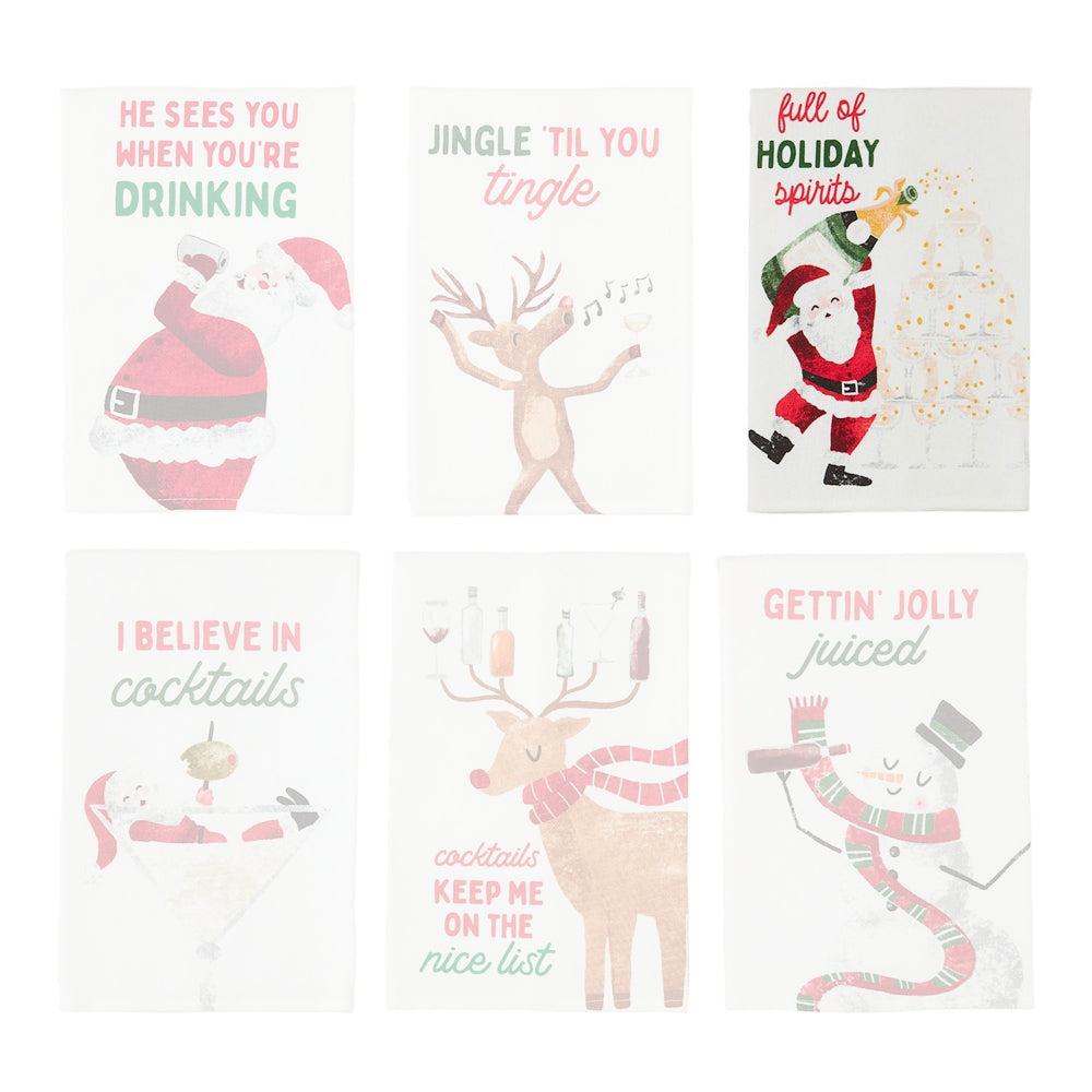 Mud Pie Holiday Bar Towel
