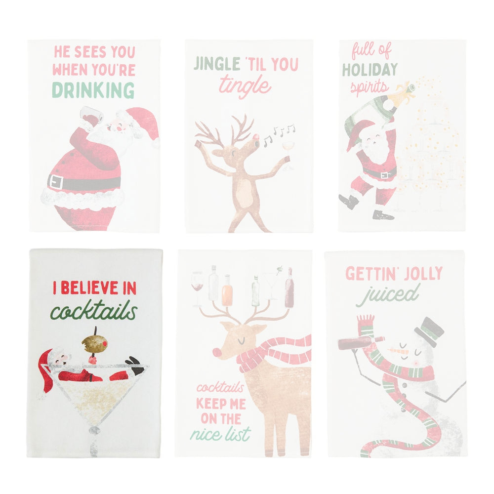 Mud Pie Holiday Bar Towel