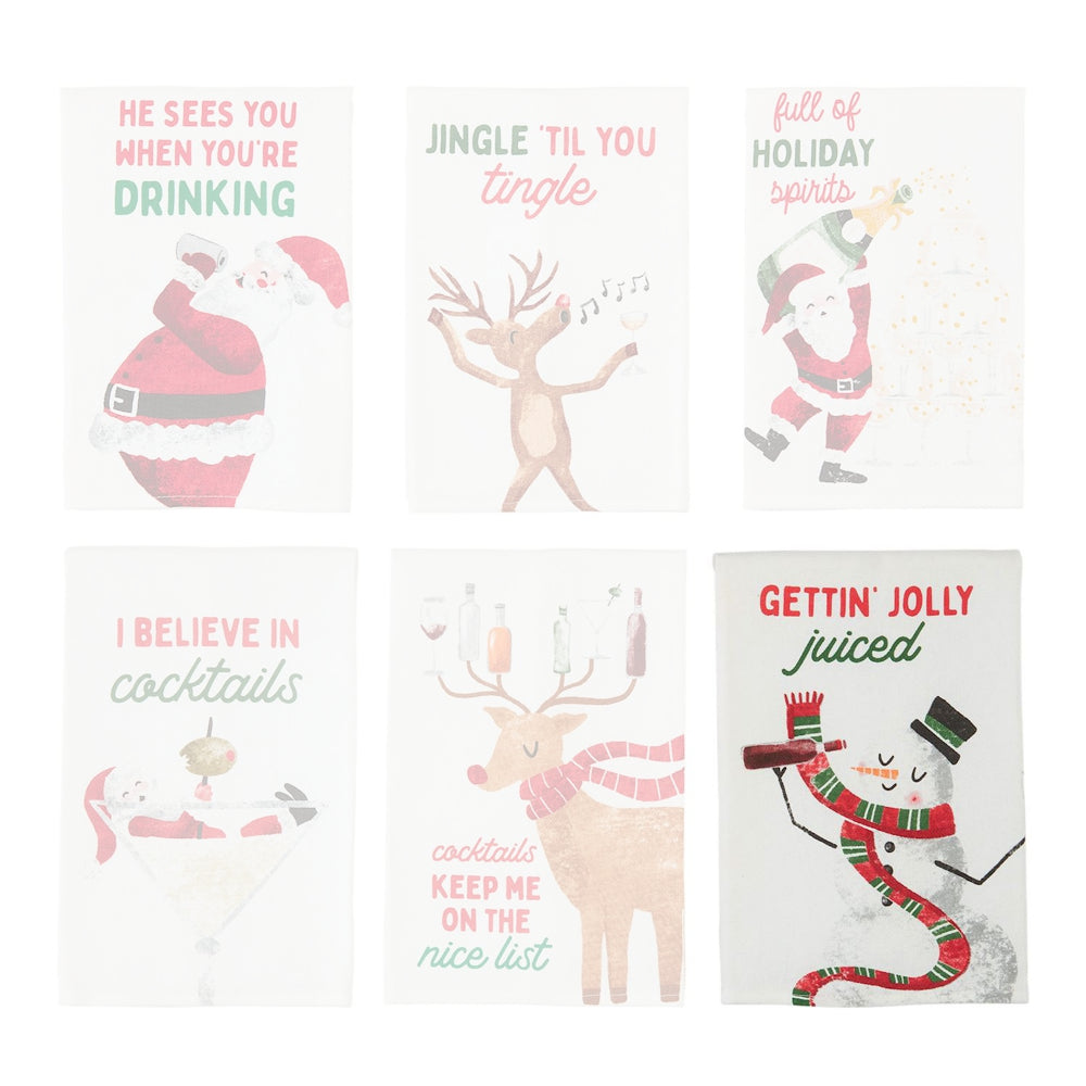 Mud Pie Holiday Bar Towel