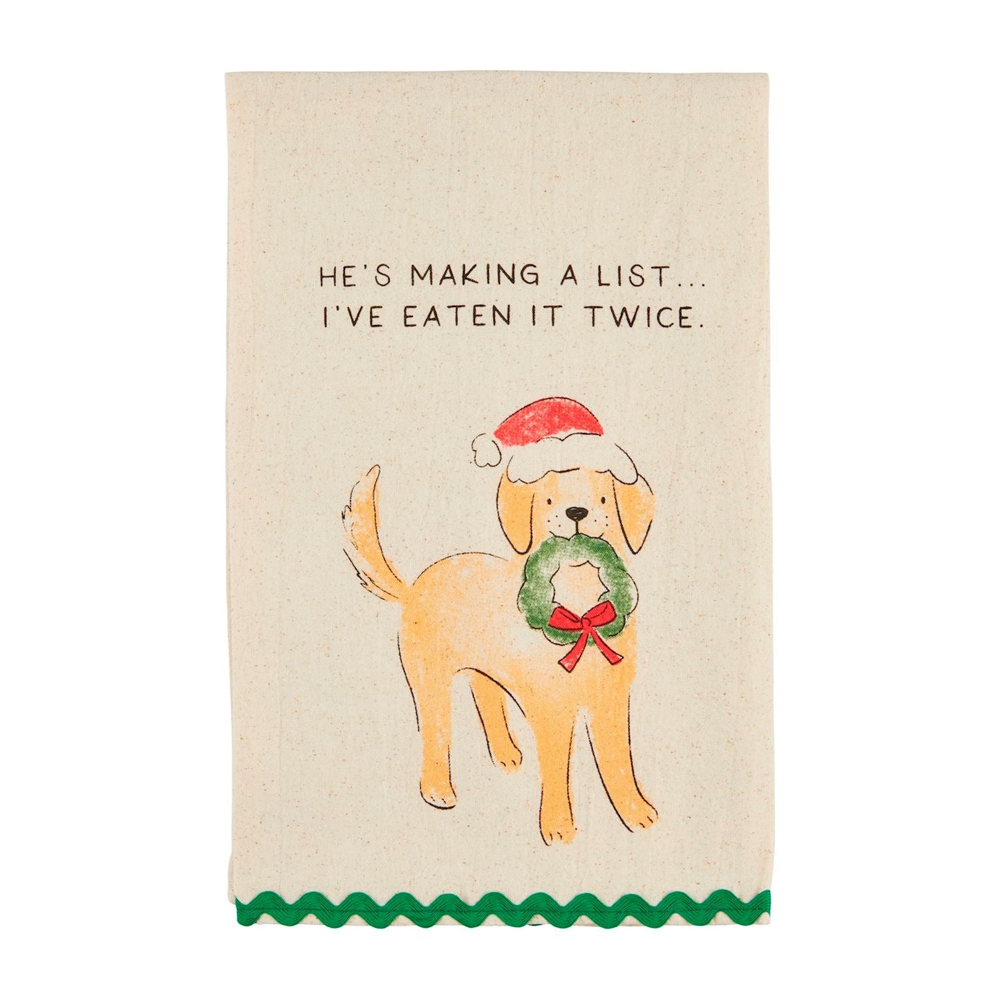 Mud Pie Christmas Pet Towels