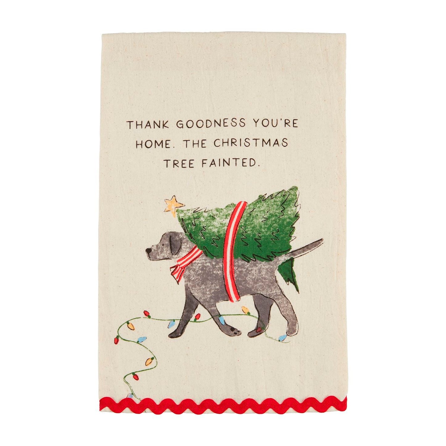 Mud Pie Christmas Pet Towels