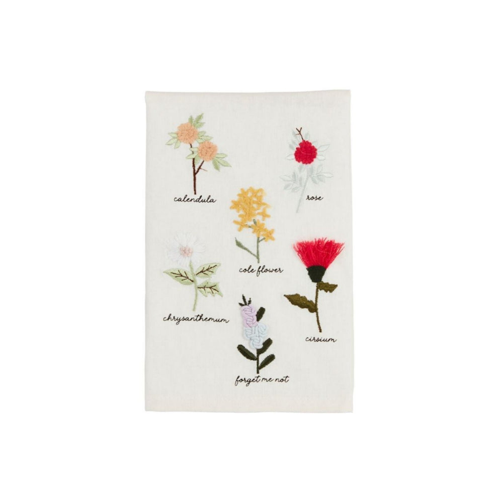 Mud Pie Embroidery Towel