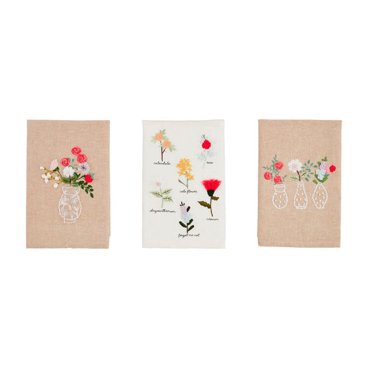 Mud Pie Embroidery Towel