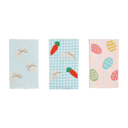 Mud Pie Easter Bead Towel