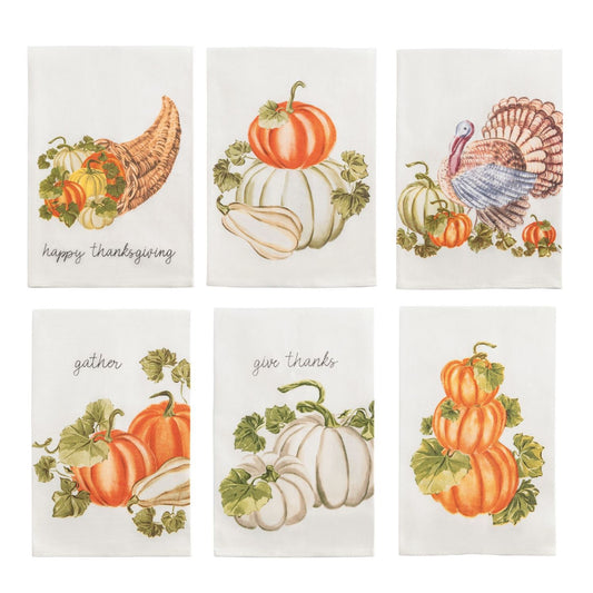 Mud Pie Thanksgiving Gather Towels