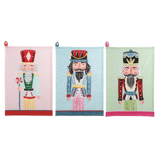 Mud Pie Nutcracker Towels