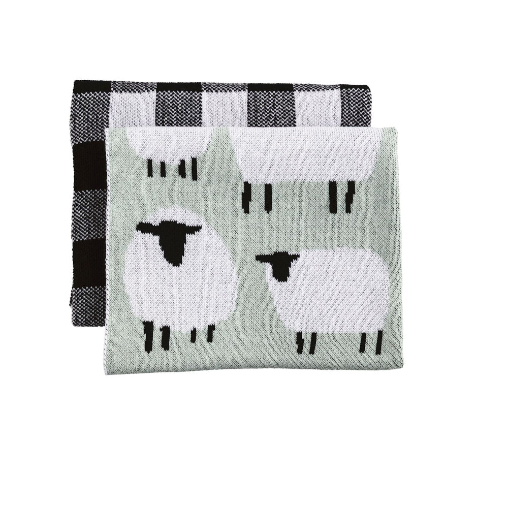 Mud Pie Farm Knit Towels